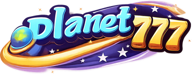 Logo planet777 berwarna koral